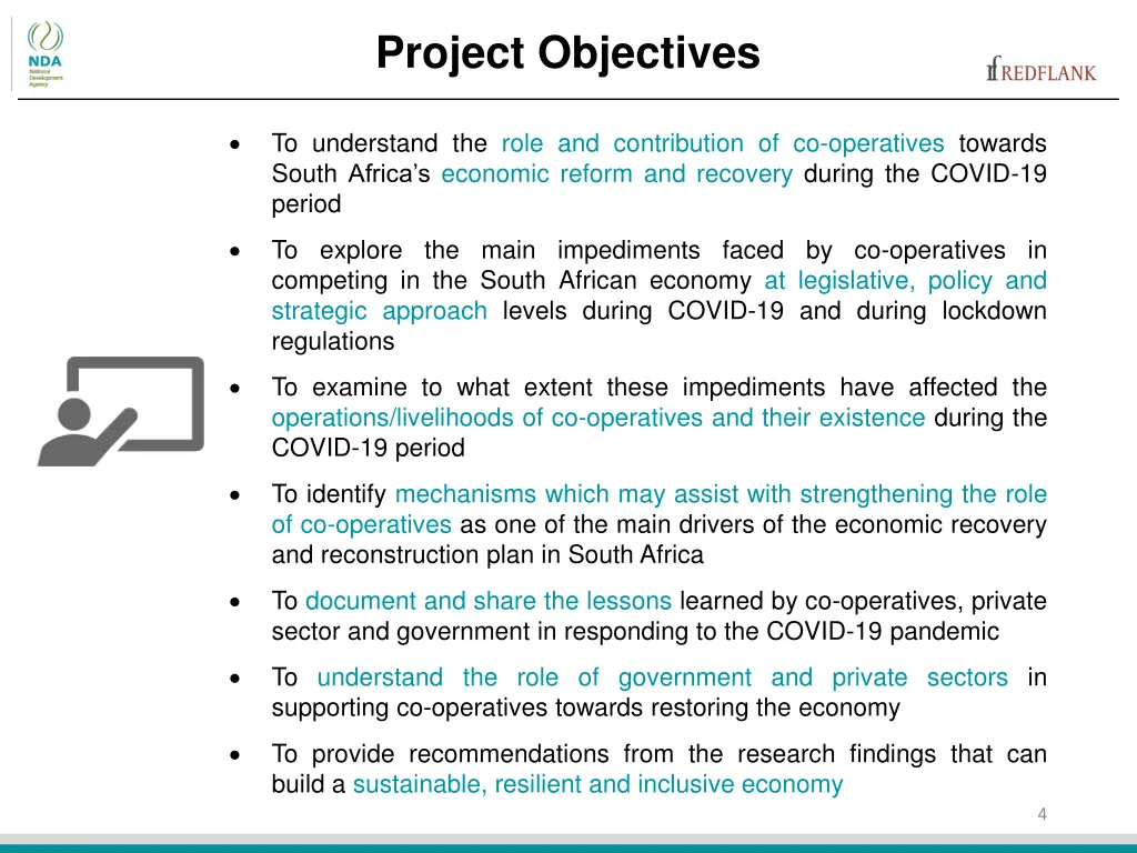 project objectives 1