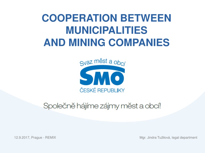 cooperation between municipalities and mining