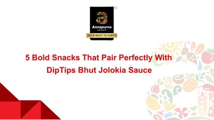 5 bold snacks that pair perfectly with diptips