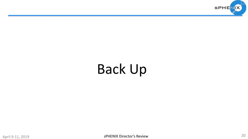 back up