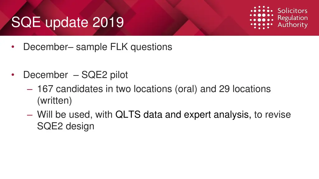 sqe update 2019 1