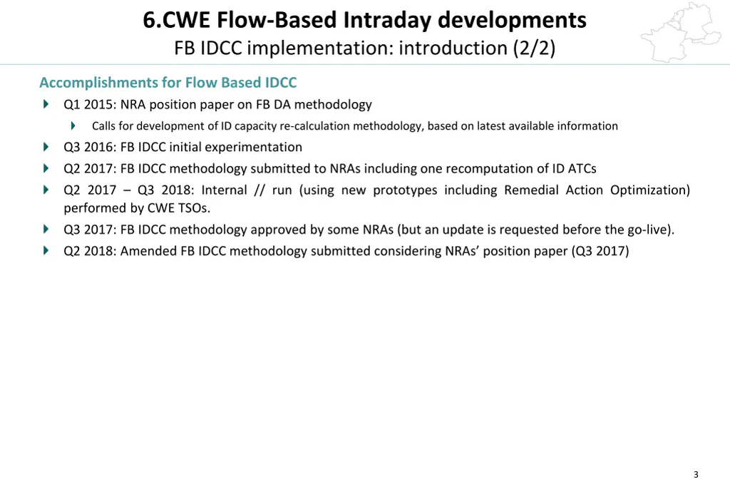 6 cwe flow based intraday developments fb idcc 1