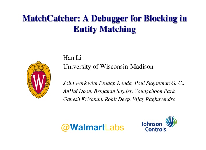 matchcatcher a debugger for blocking in entity