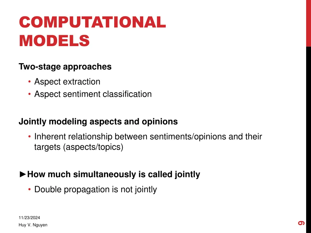 computational models