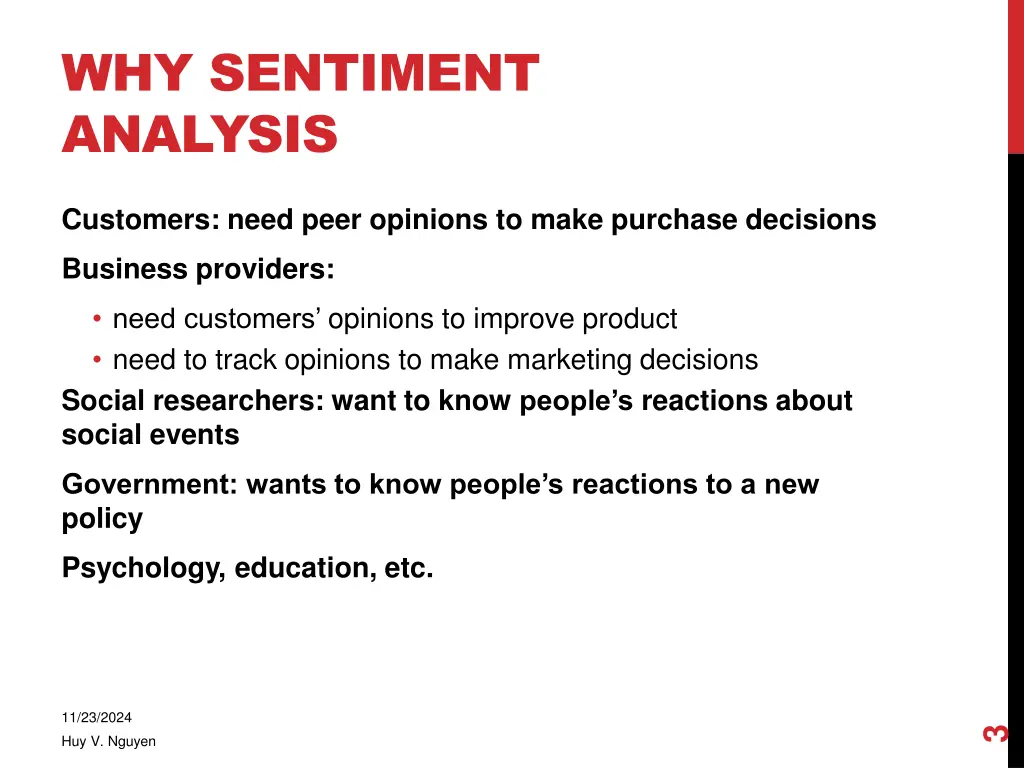 why sentiment analysis