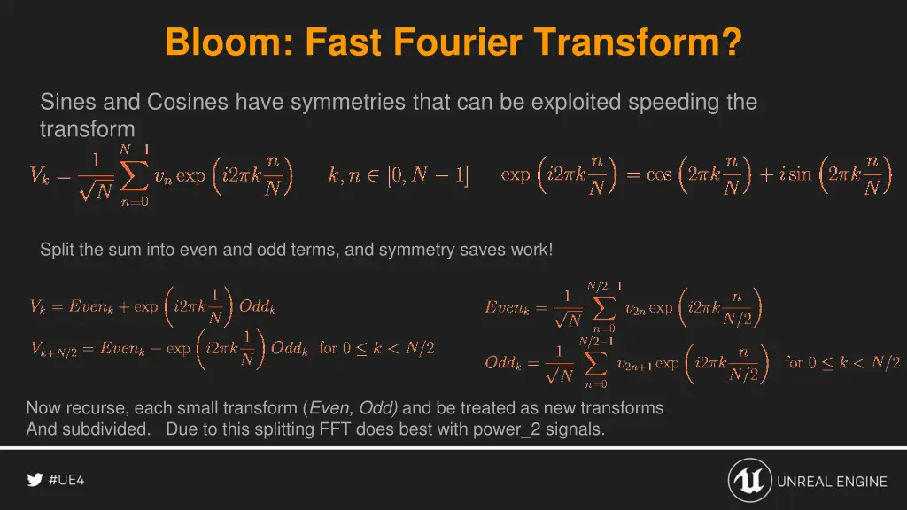 bloom fast fourier transform