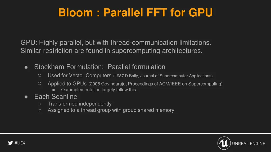 bloom parallel fft for gpu