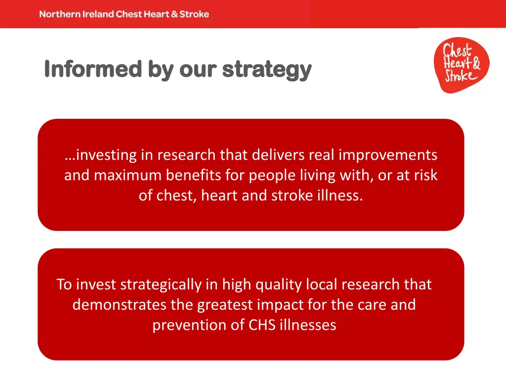 informed by our strategy informed by our strategy