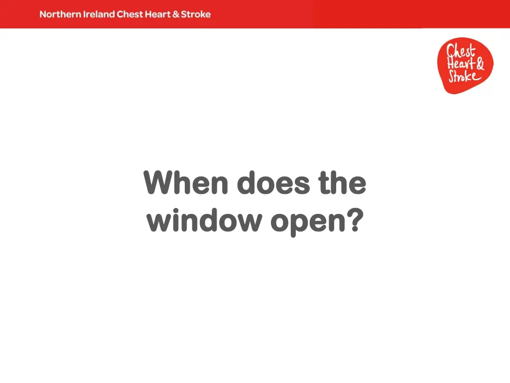 when does the when does the window open window