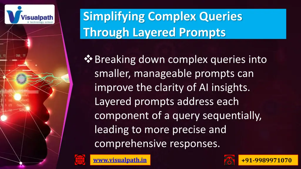 simplifying complex queries through layered