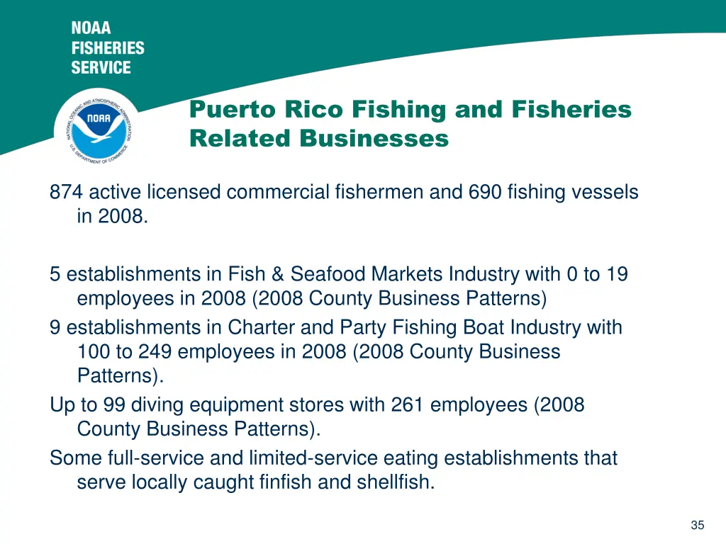 puerto rico fishing and fisheries related