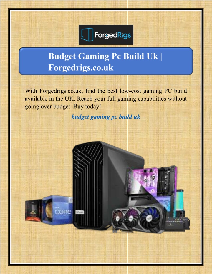 with forgedrigs co uk find the best low cost