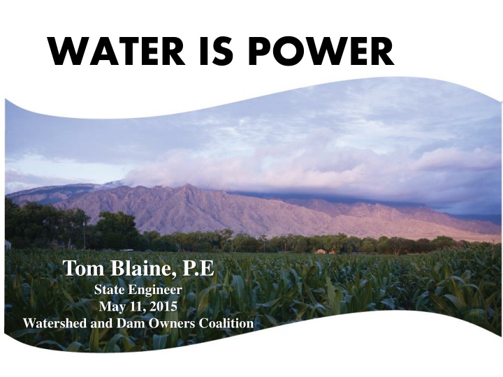 water is power