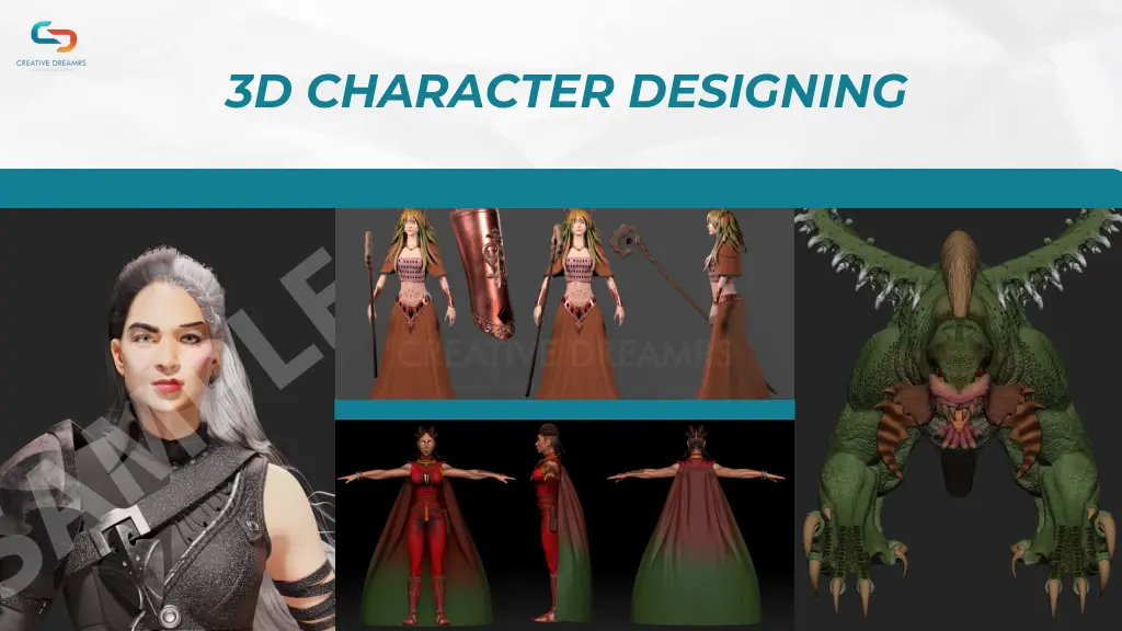 3d character designing