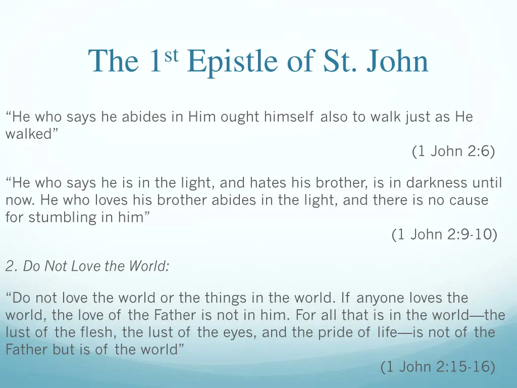 the 1 st epistle of st john 27