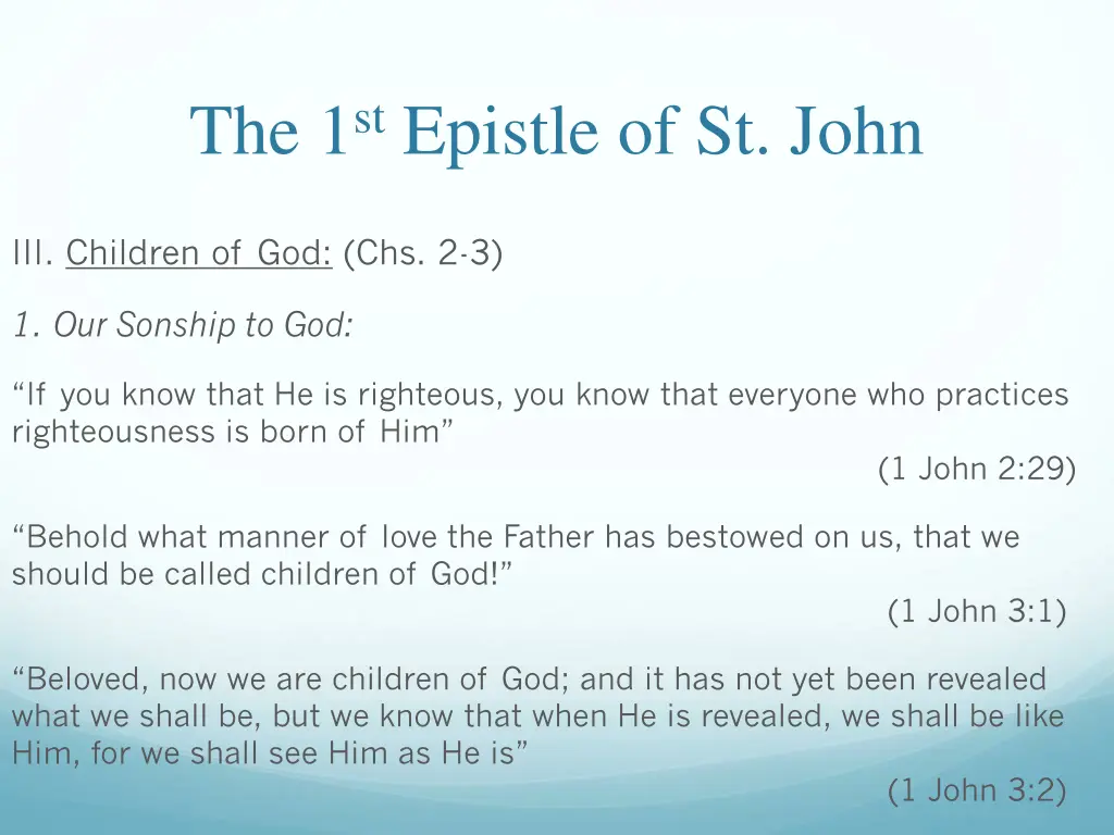 the 1 st epistle of st john 29