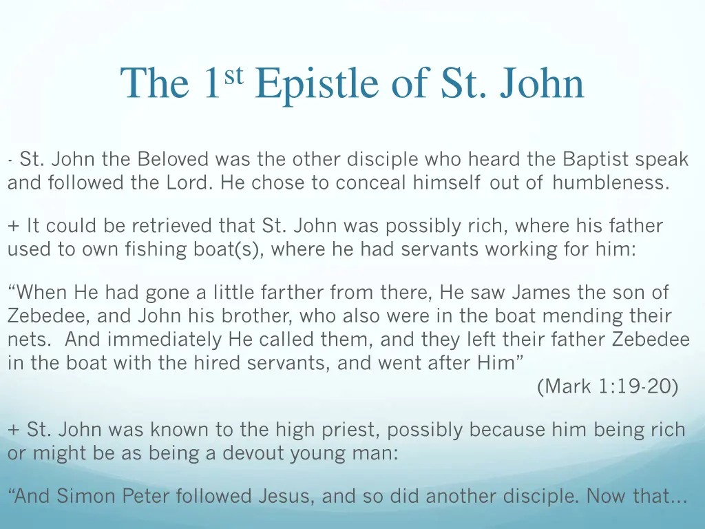 the 1 st epistle of st john 3