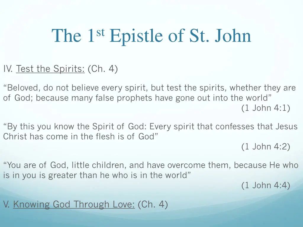 the 1 st epistle of st john 33