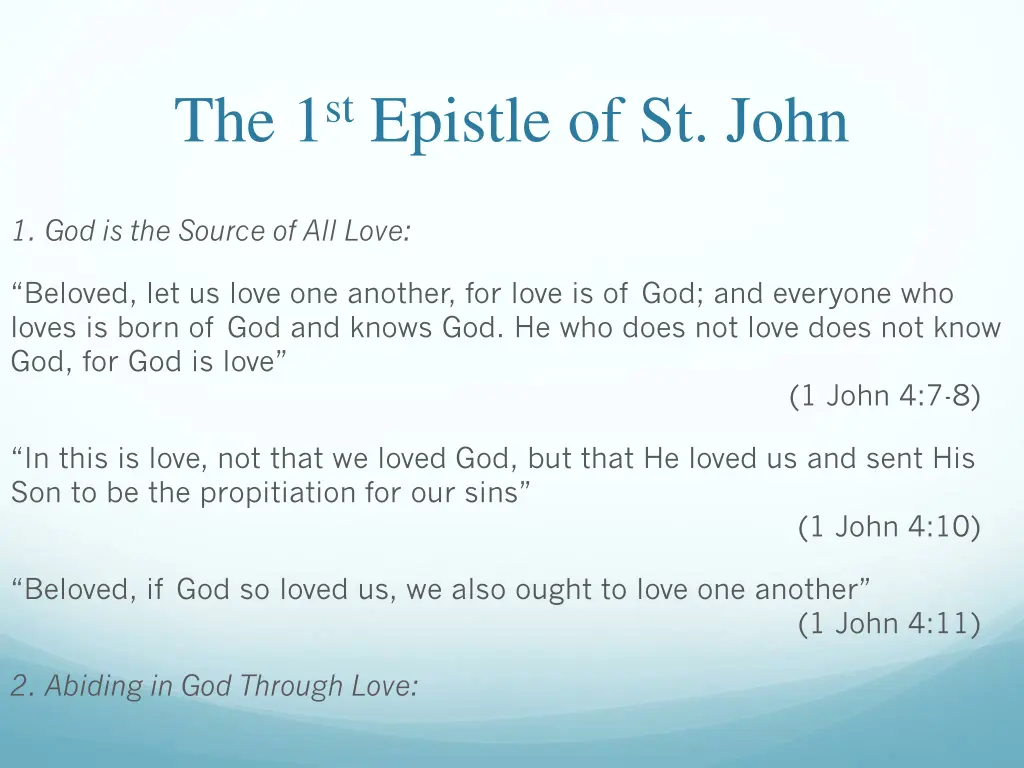 the 1 st epistle of st john 34