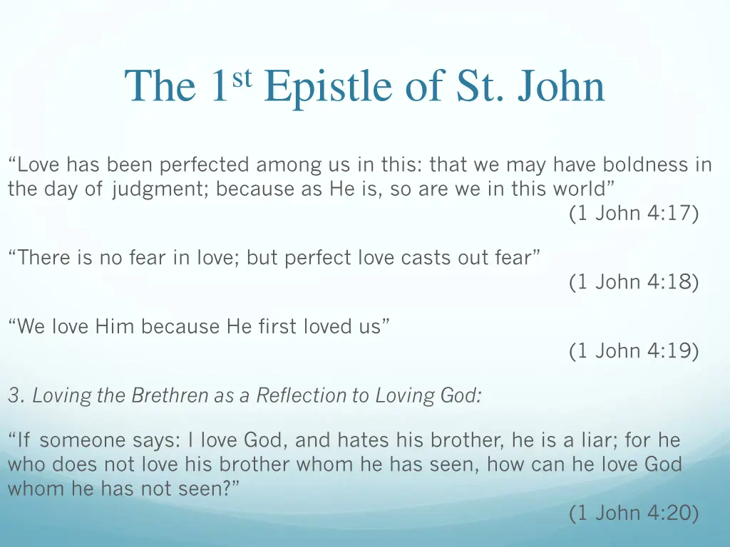 the 1 st epistle of st john 36