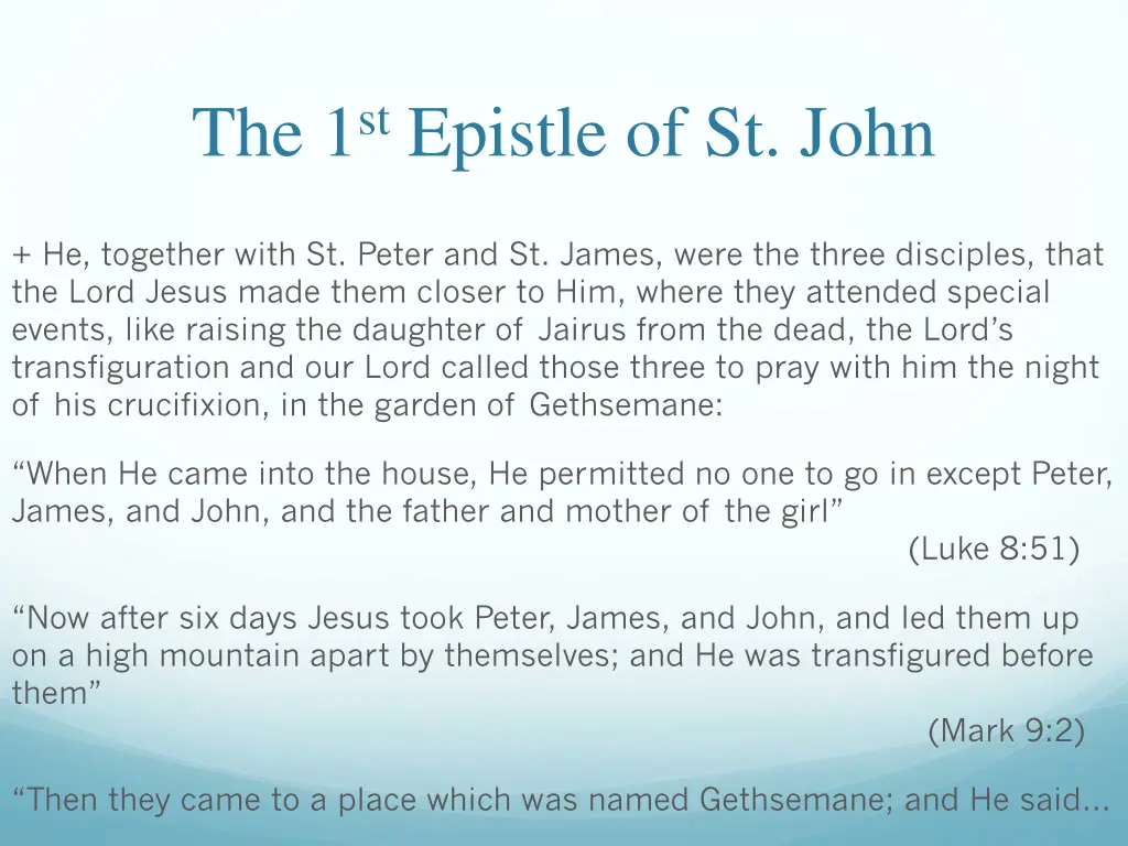 the 1 st epistle of st john 5