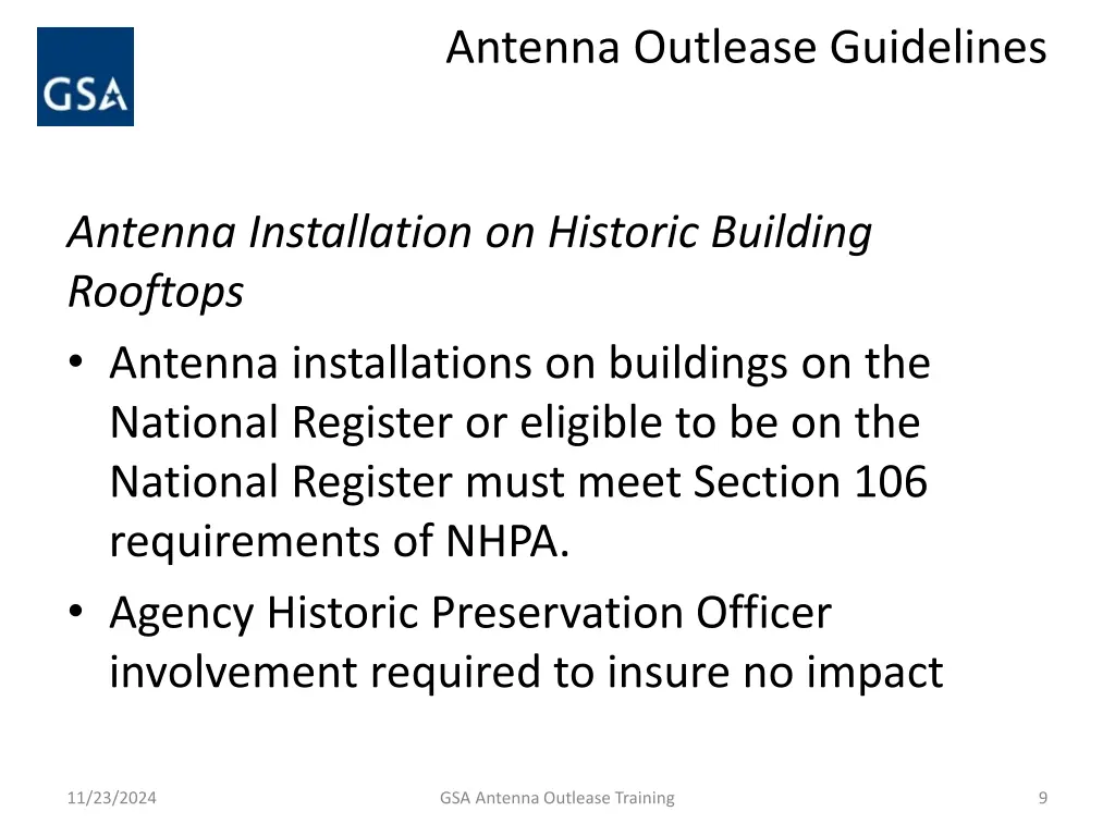 antenna outlease guidelines 3