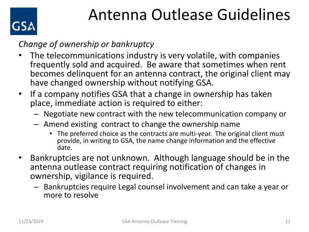 antenna outlease guidelines 5