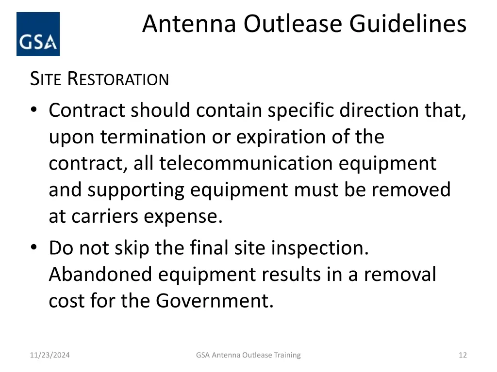 antenna outlease guidelines 6