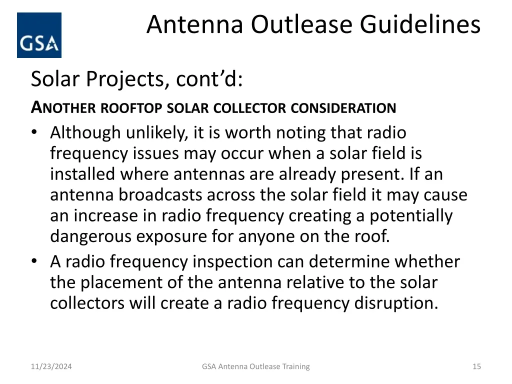 antenna outlease guidelines 9