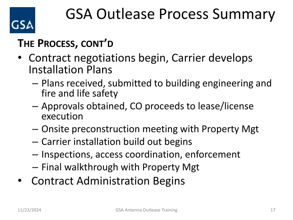 gsa outlease process summary 1