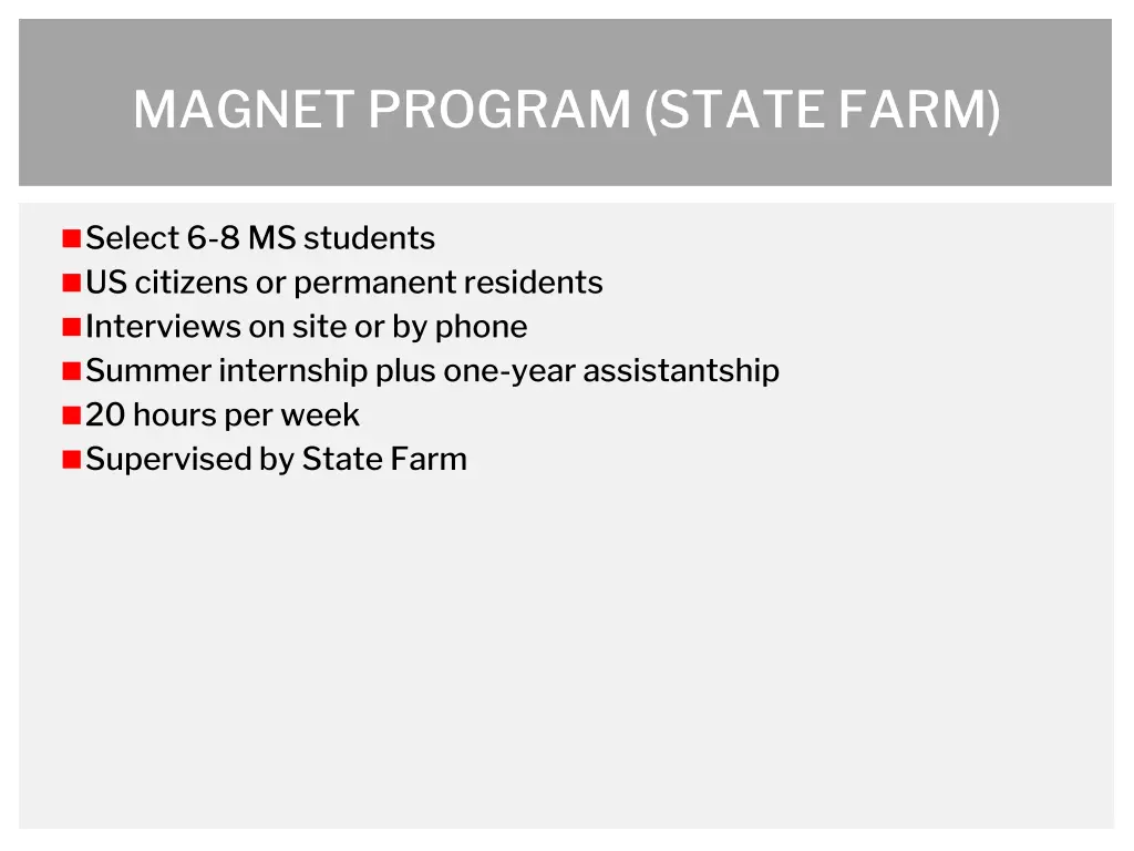 magnet program state farm