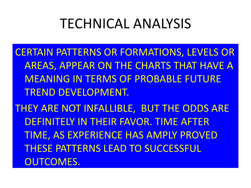 technical analysis 1