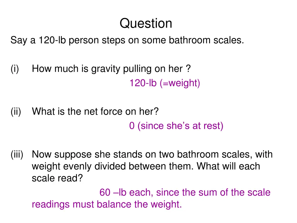 question 1