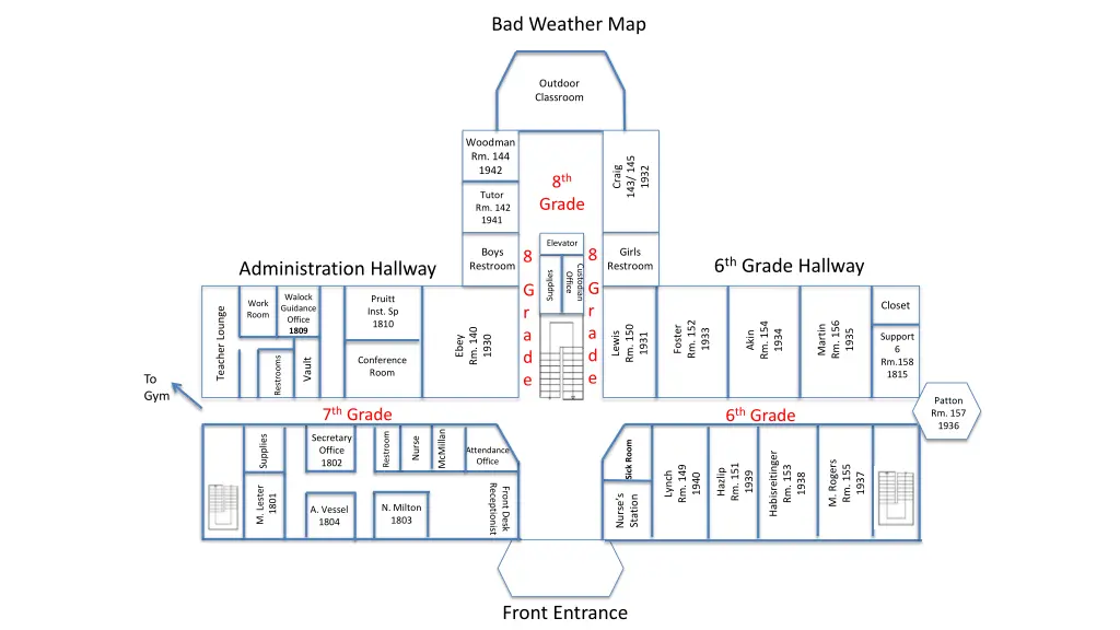 bad weather map