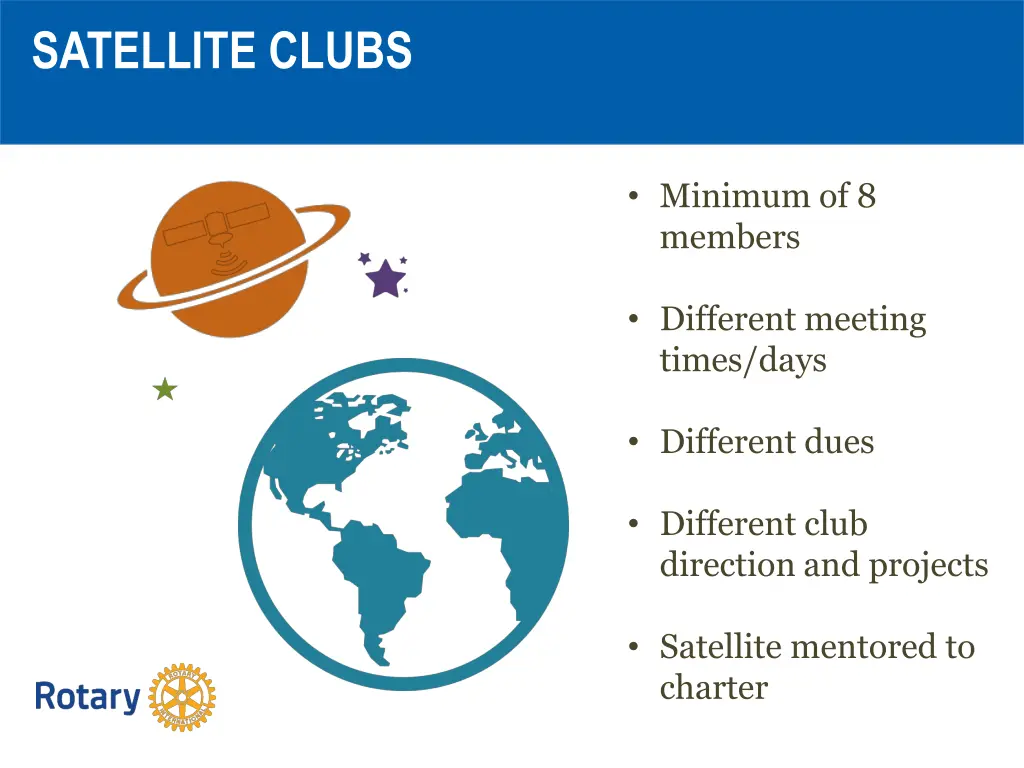 satellite clubs