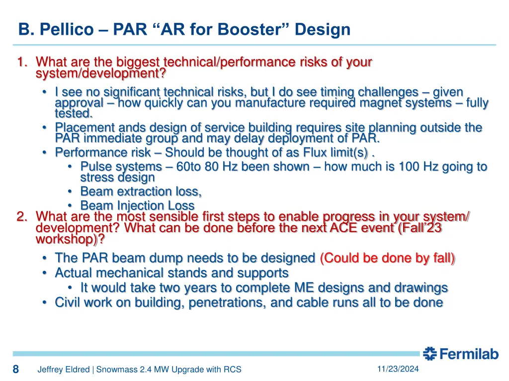 b pellico par ar for booster design 1