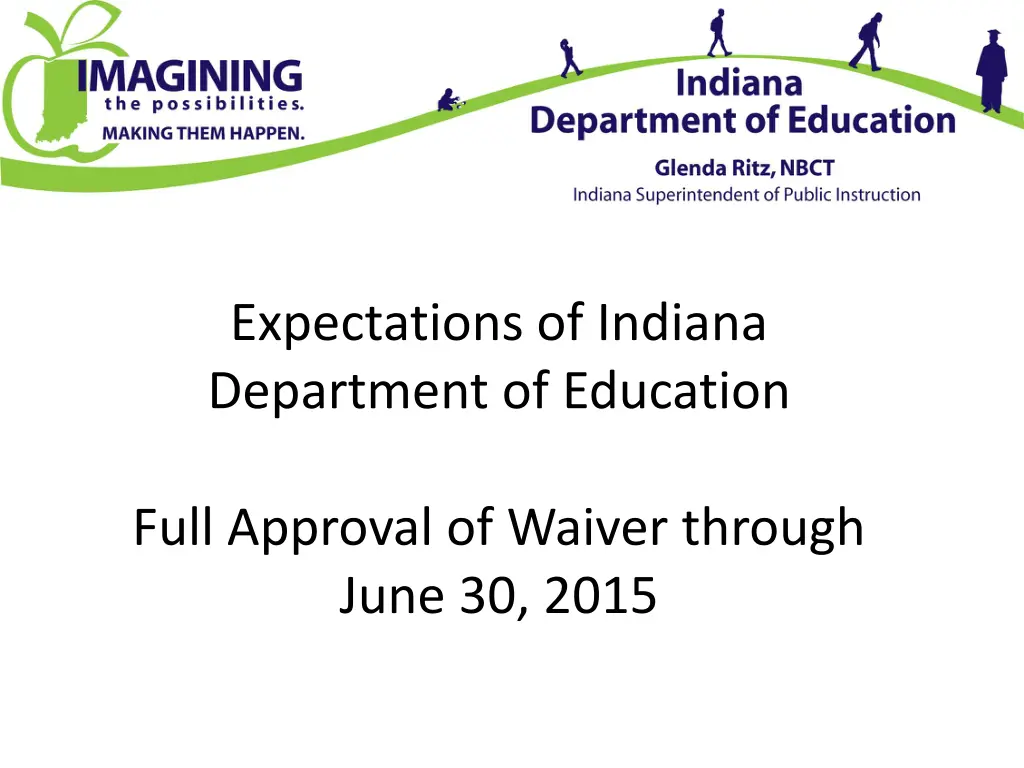 expectations of indiana department of education