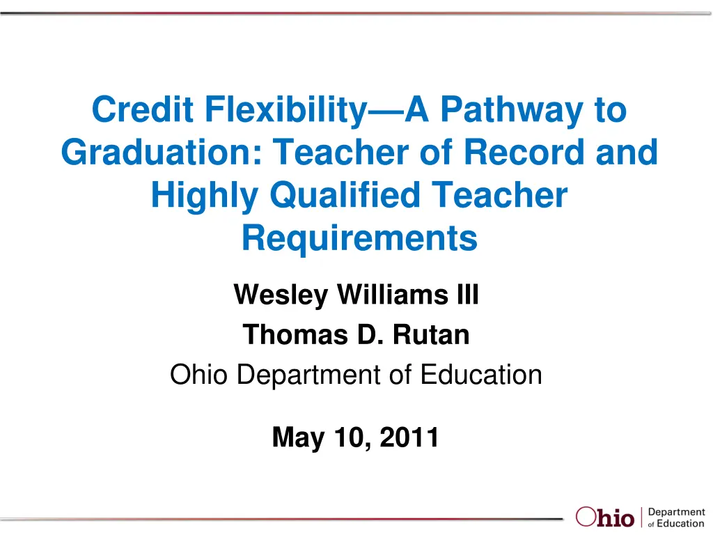 credit flexibility a pathway to graduation 1