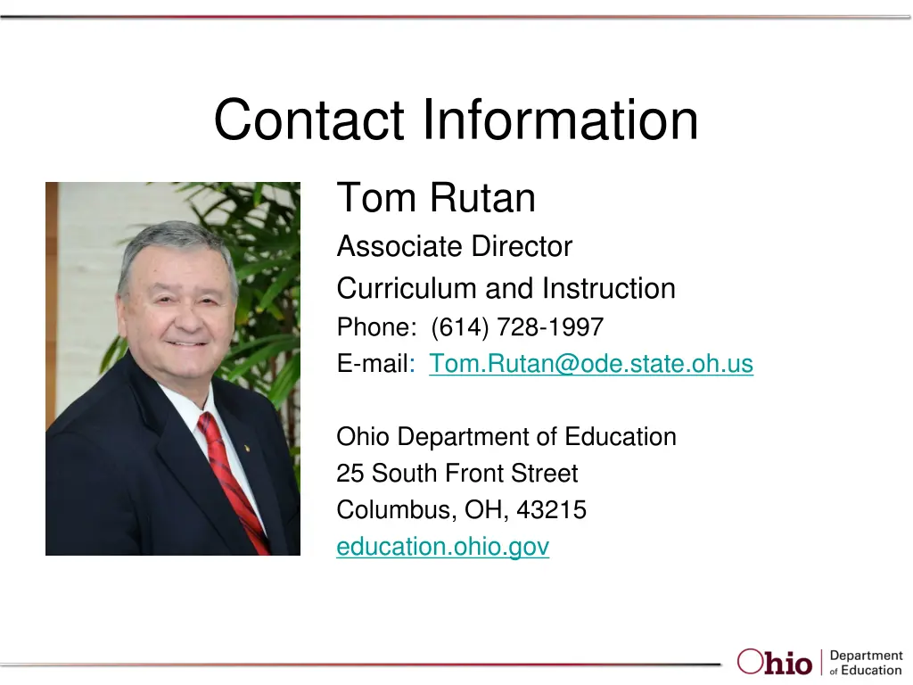 contact information