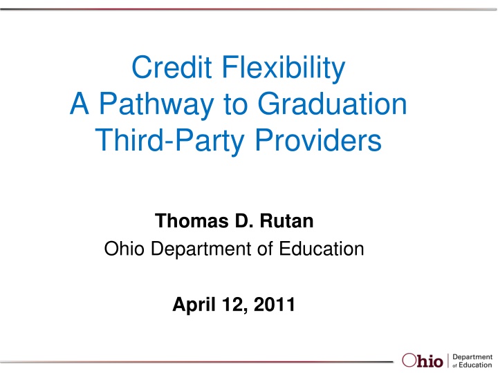 credit flexibility a pathway to graduation third