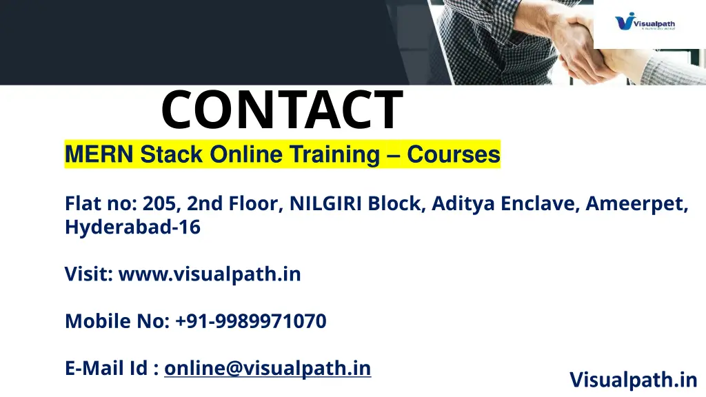 contact mern stack online training courses