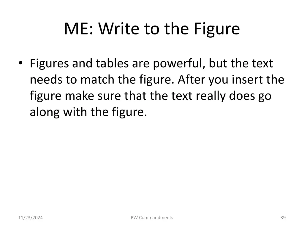 me write to the figure