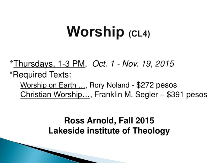 thursdays 1 3 pm oct 1 nov 19 2015 required texts