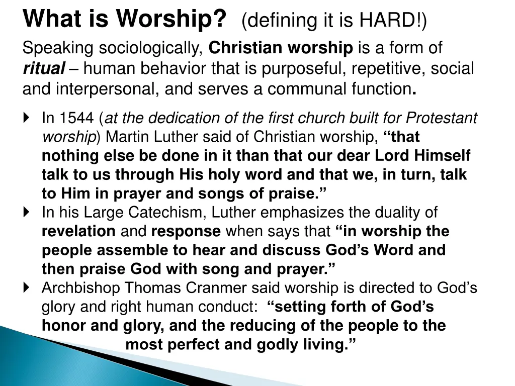 what is worship defining it is hard speaking