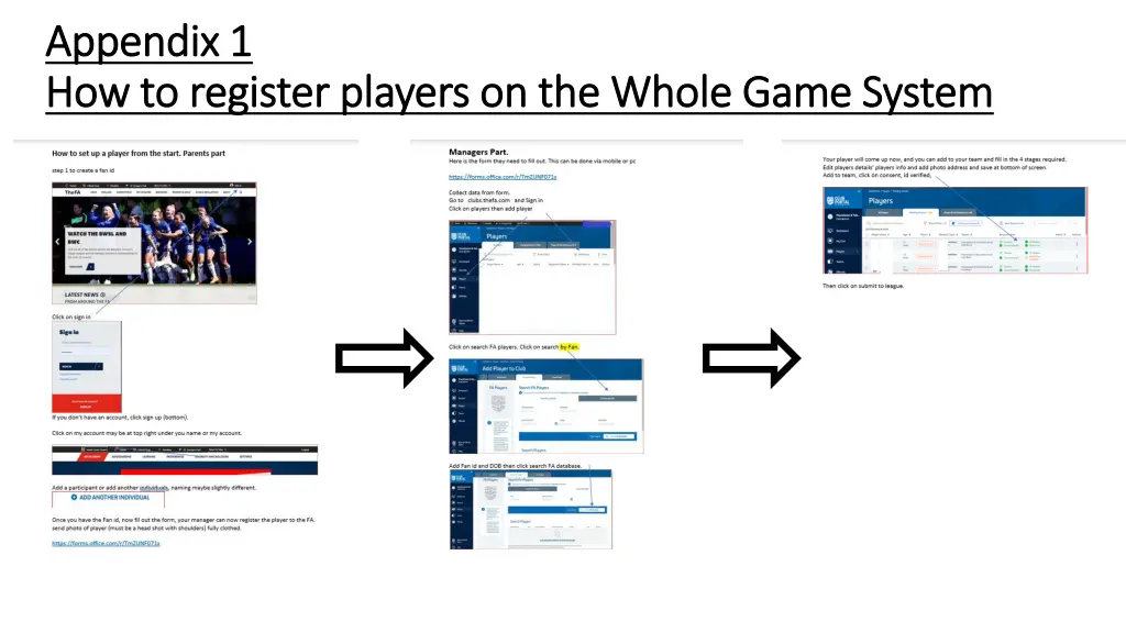 appendix 1 appendix 1 how to register players