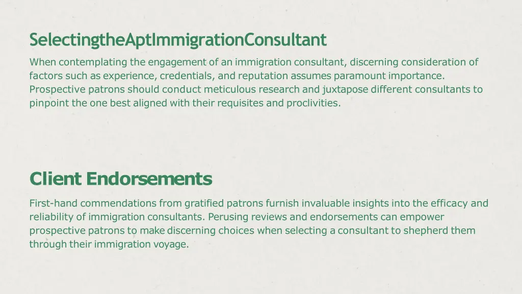 selectingtheaptimmigrationconsultant