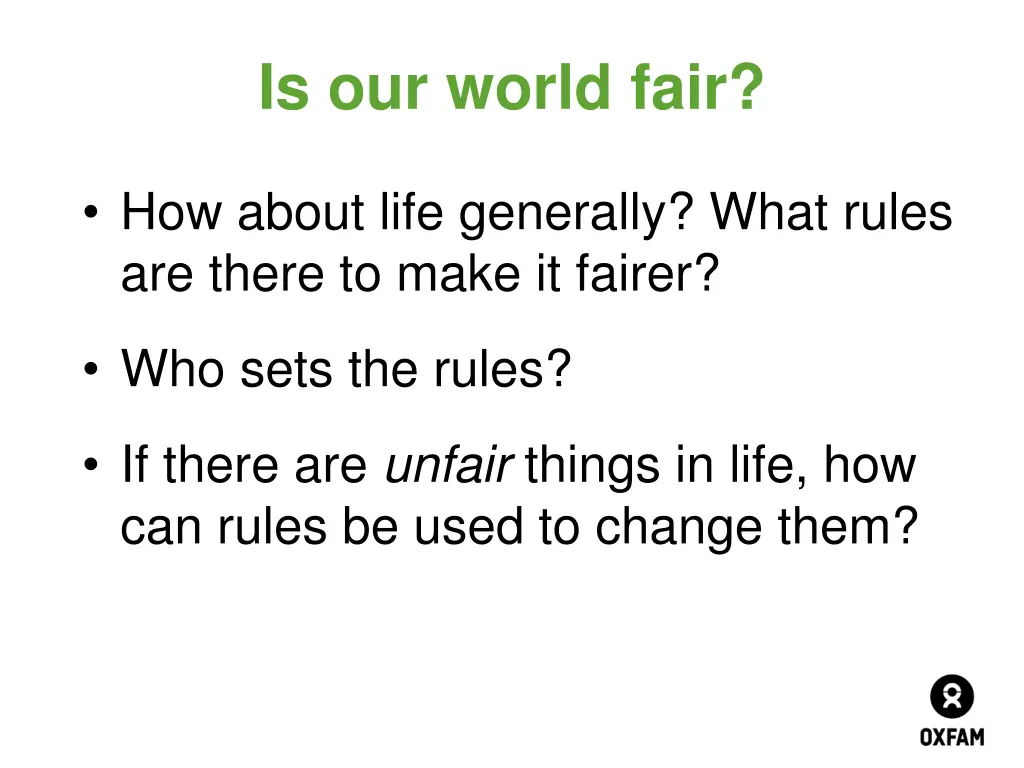 is our world fair