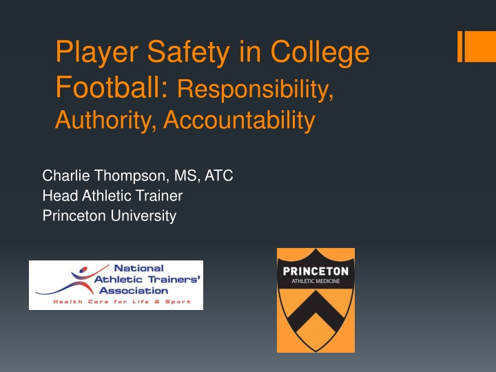 player safety in college football responsibility