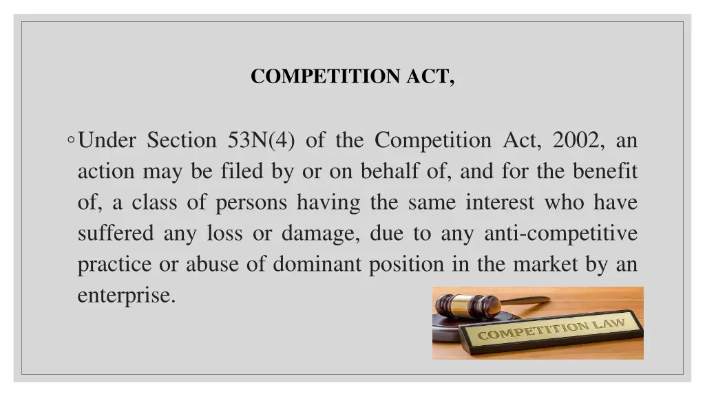 competition act