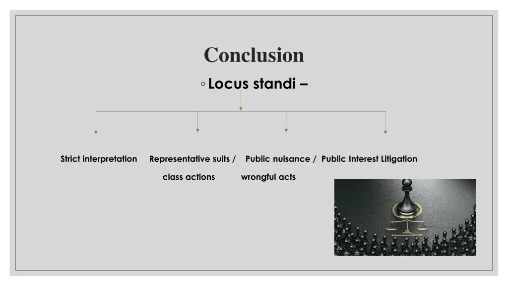 conclusion locus standi